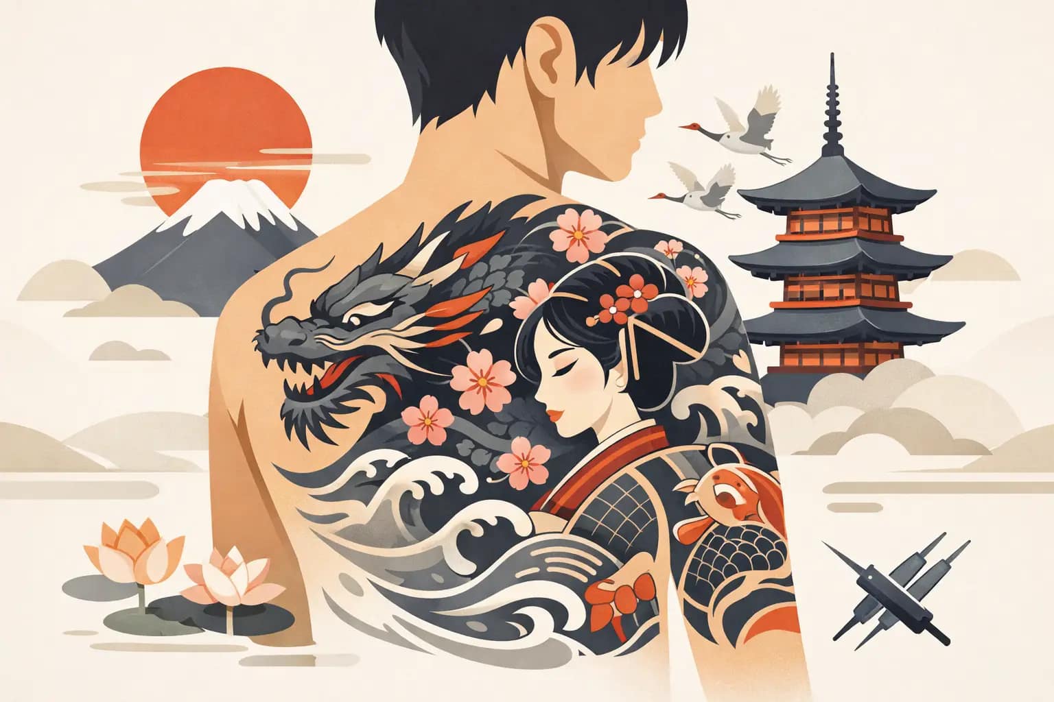 Japanese Tattoos and Meanings Explained