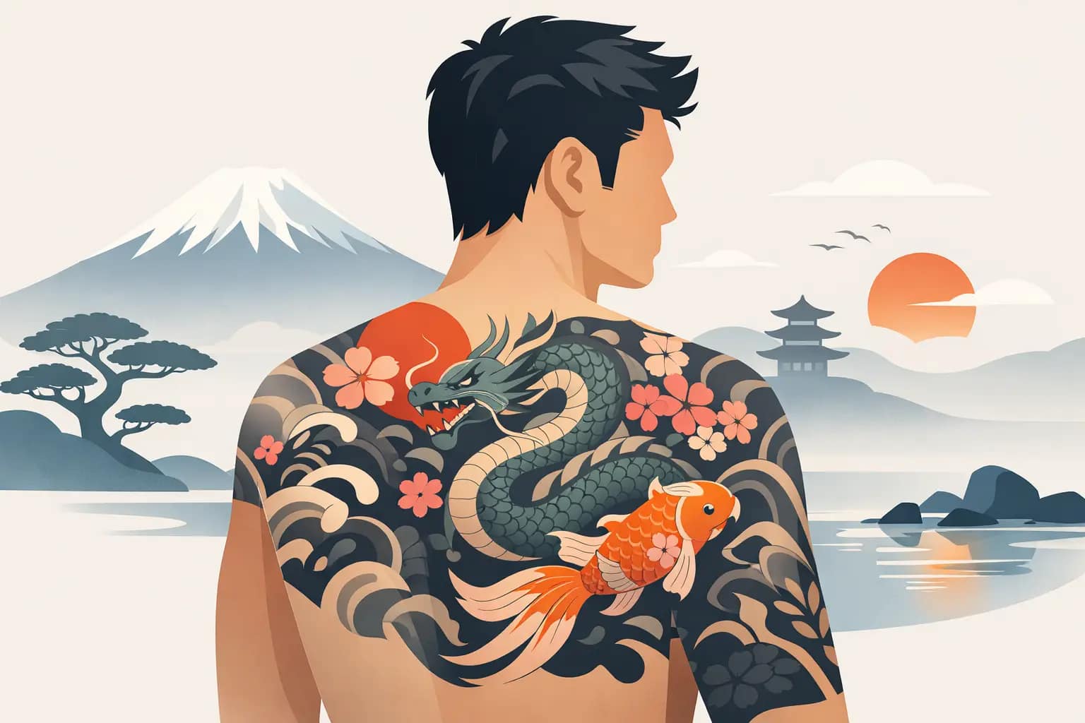 Japanese Tattoos for Men That Age Well