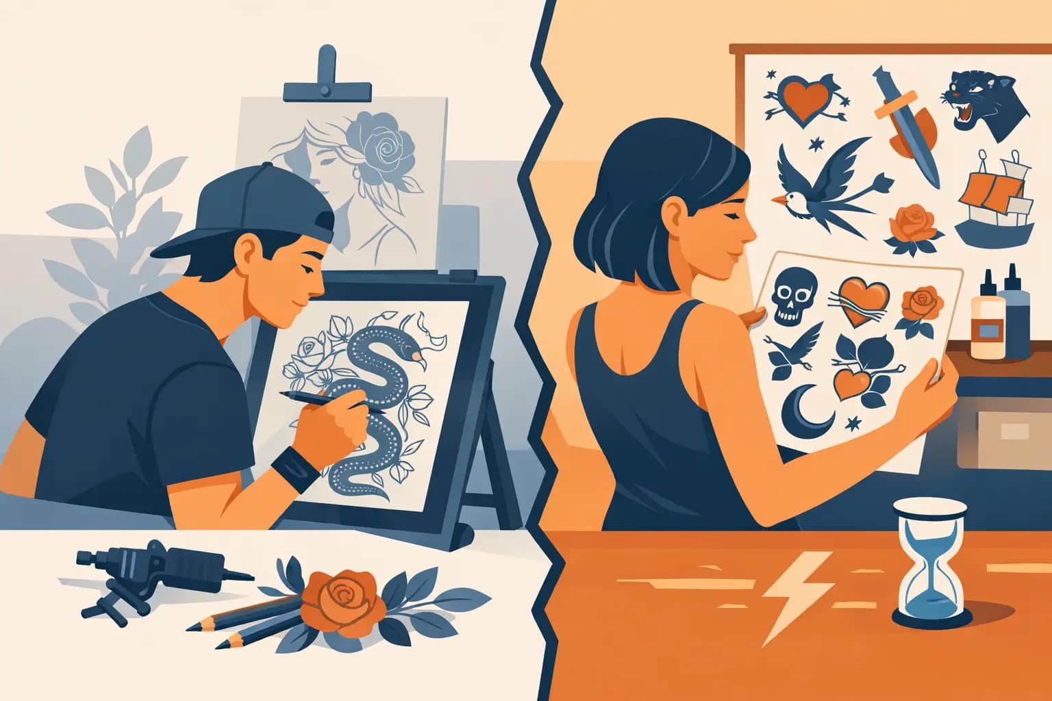 Custom Tattoos vs Flash: What Fits You?