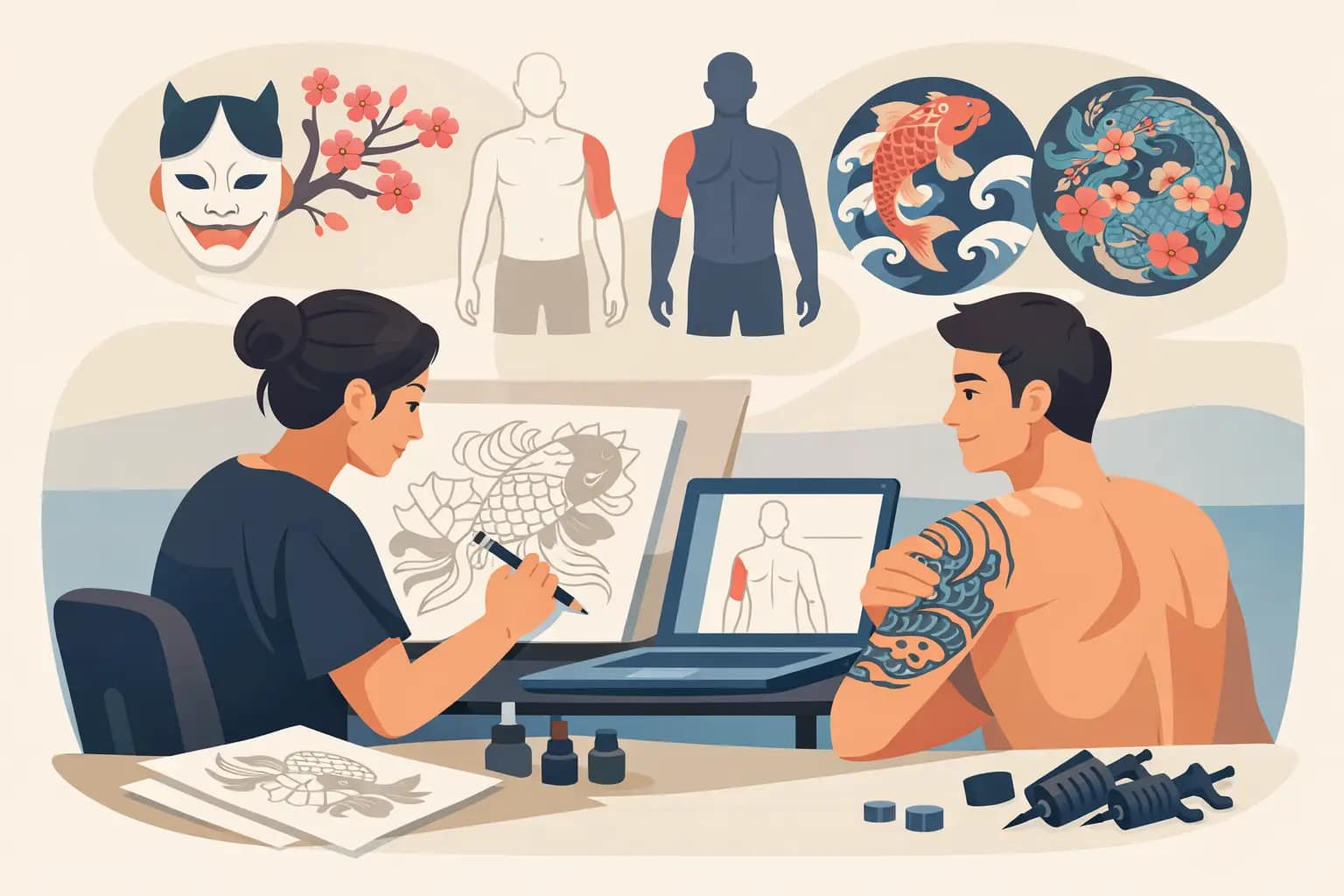 How Japanese Tattoo Planning Works