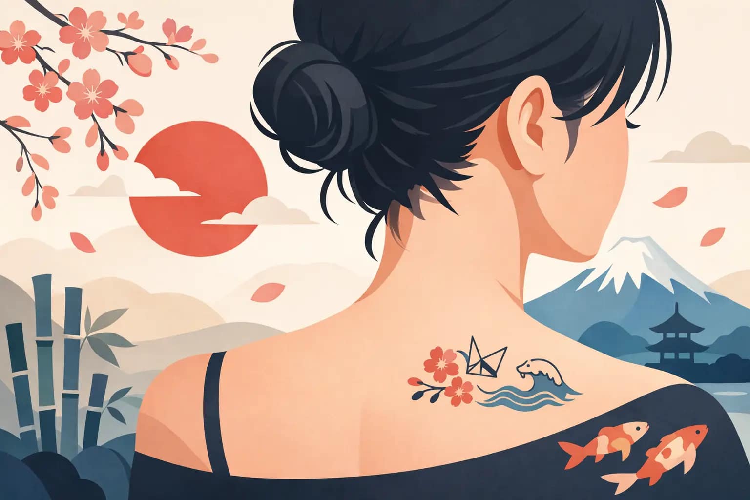 Japanese Tattoos Small but Full of Meaning