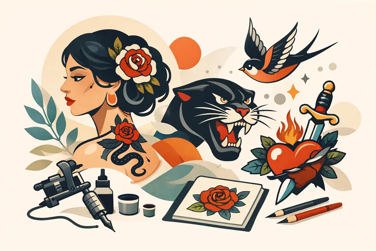 Neo Traditional Tattoo Design Explained
