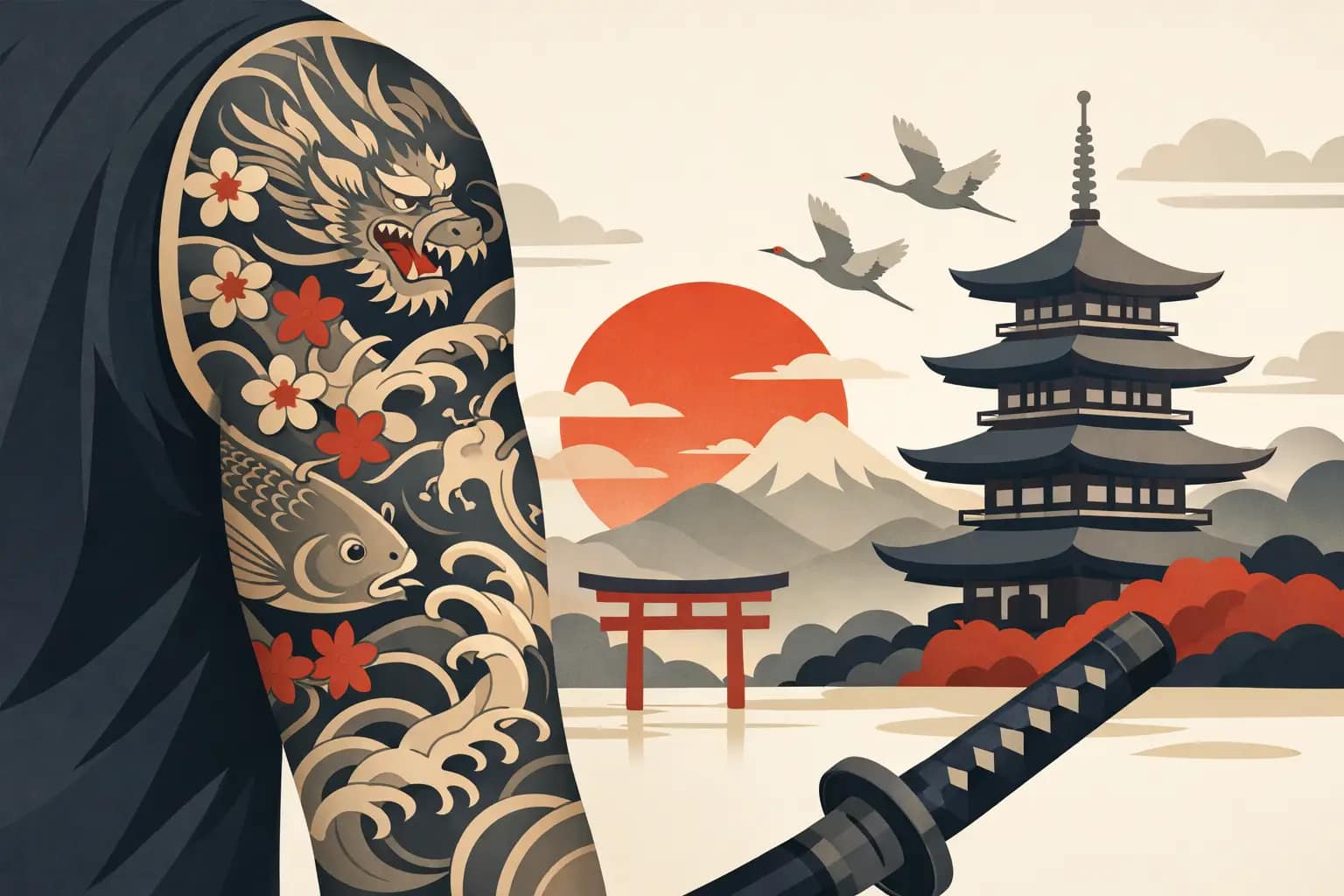 What Is Japanese Traditional Tattoo Style?