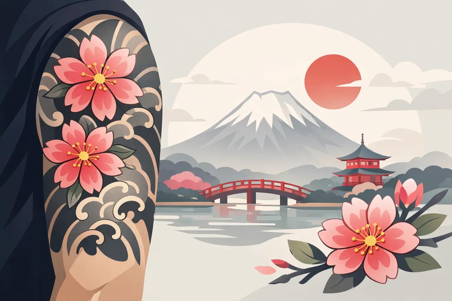 What Is the Flower in Japanese Tattoos?