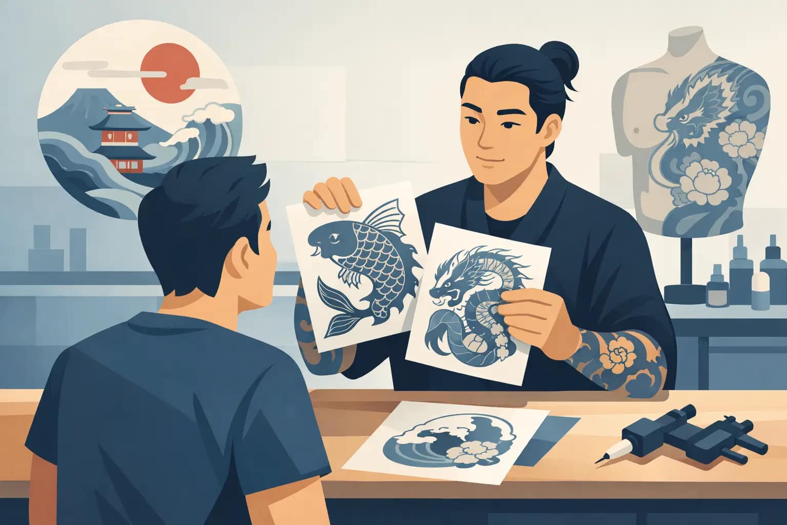 How to Choose an Irezumi Inspired Tattoo Artist