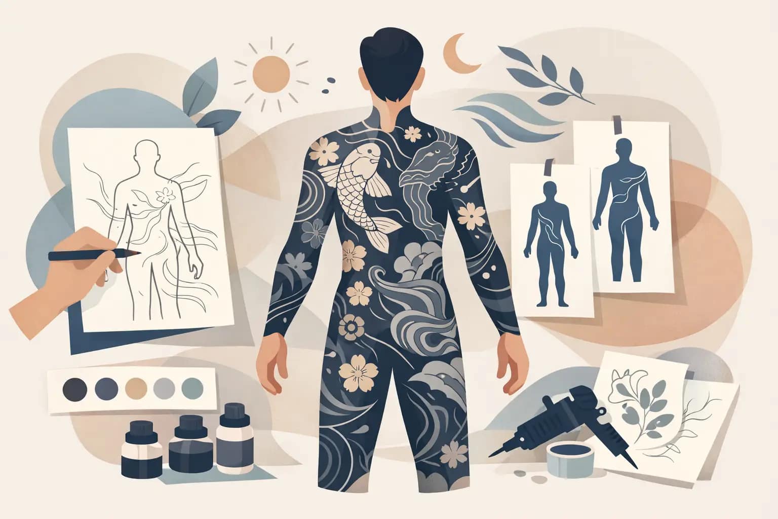 How to Plan a Bodysuit Tattoo That Flows
