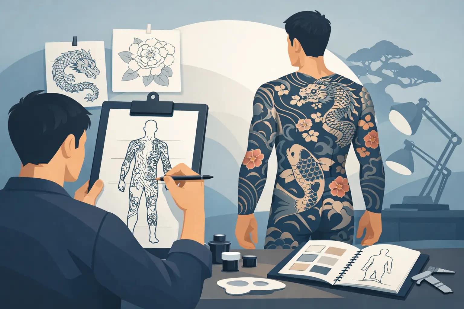How to Plan Irezumi Bodysuit Work